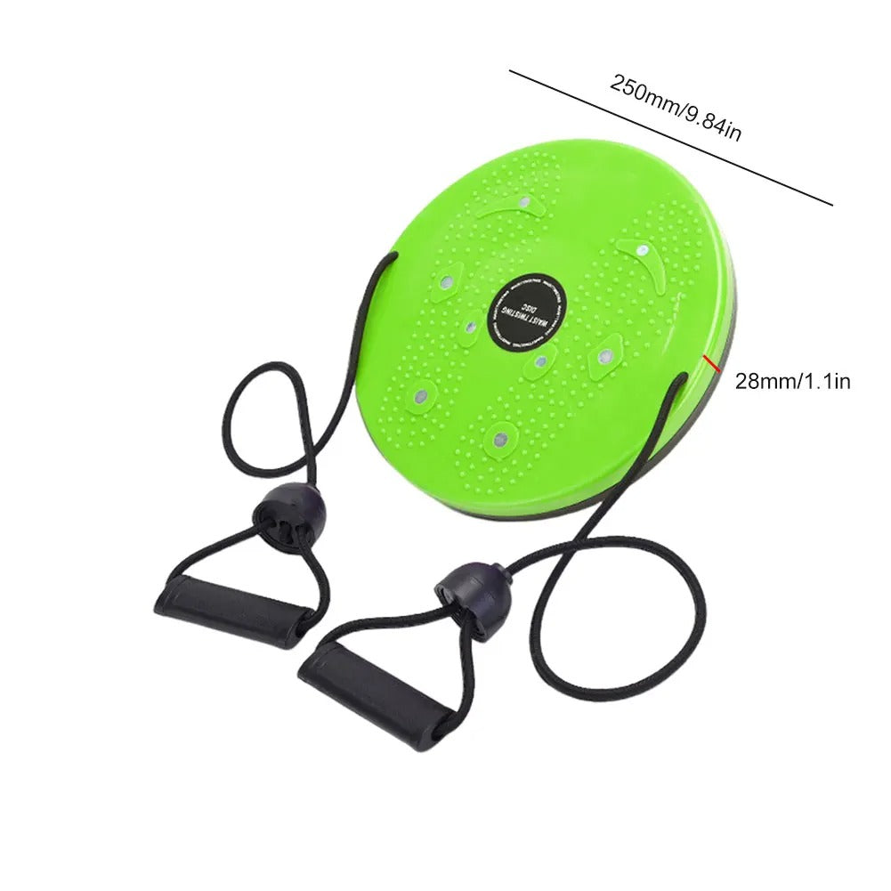 Magnetic Core Twist Board With Resistance Ropes, LumaTwist Balance Trainer