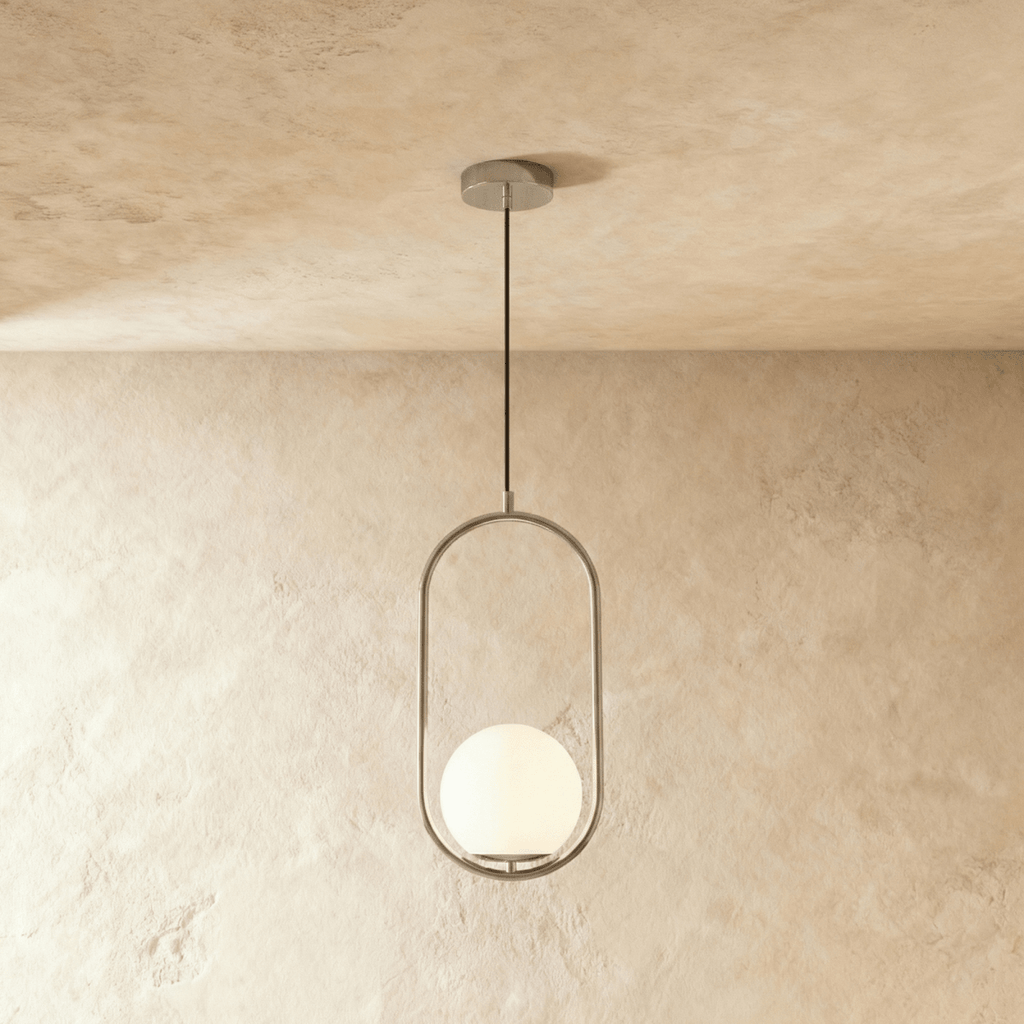 VeraGrid Pendant Light With Brass Black Or Chrome Finishes