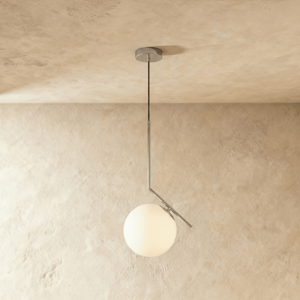 VeraGrid Pendant Light With Brass Black Or Chrome Finishes