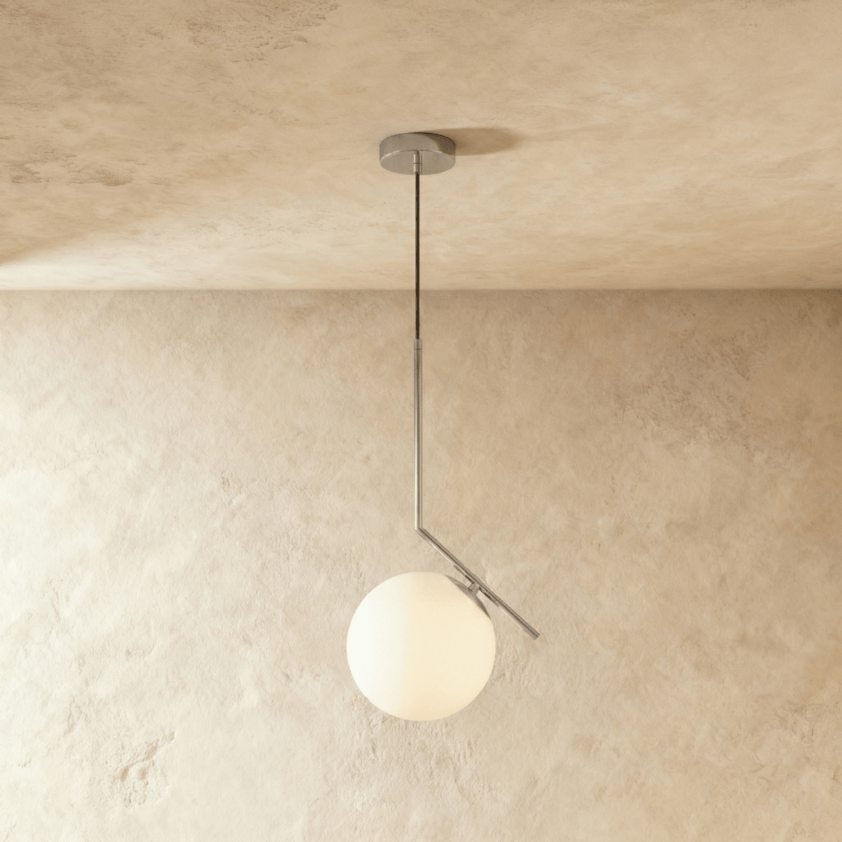 VeraGrid Pendant Light With Brass Black Or Chrome Finishes