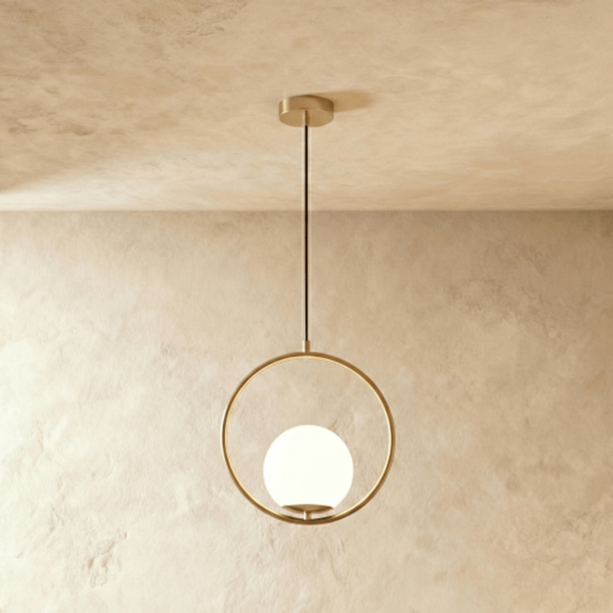 VeraGrid Pendant Light With Brass Black Or Chrome Finishes