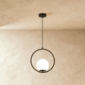 VeraGrid Pendant Light With Brass Black Or Chrome Finishes