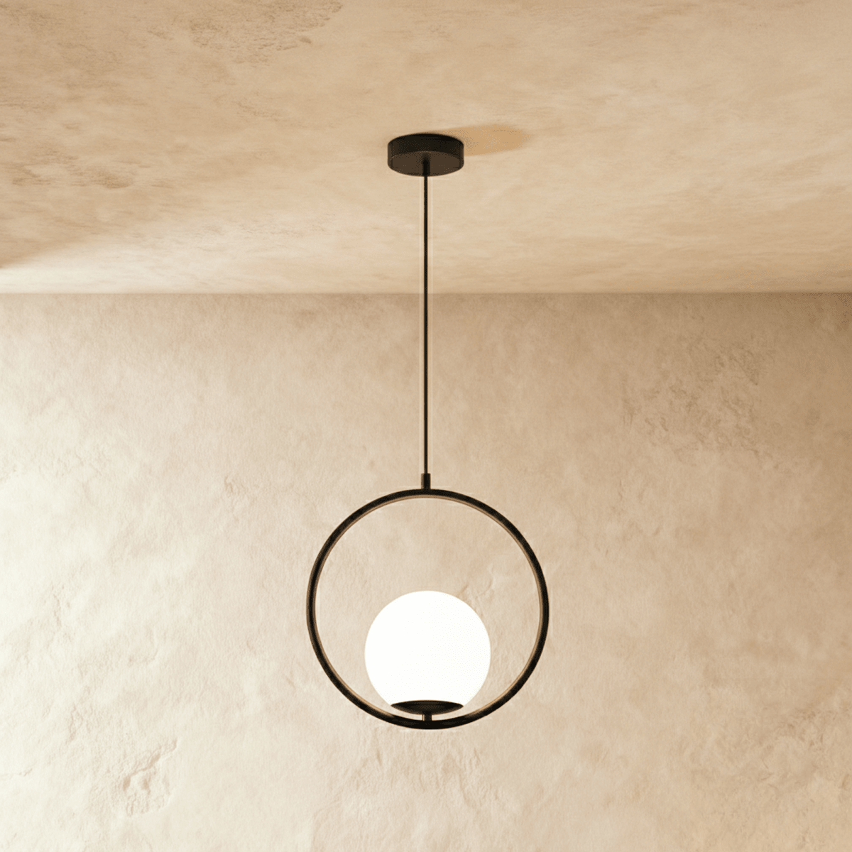 VeraGrid Pendant Light With Brass Black Or Chrome Finishes