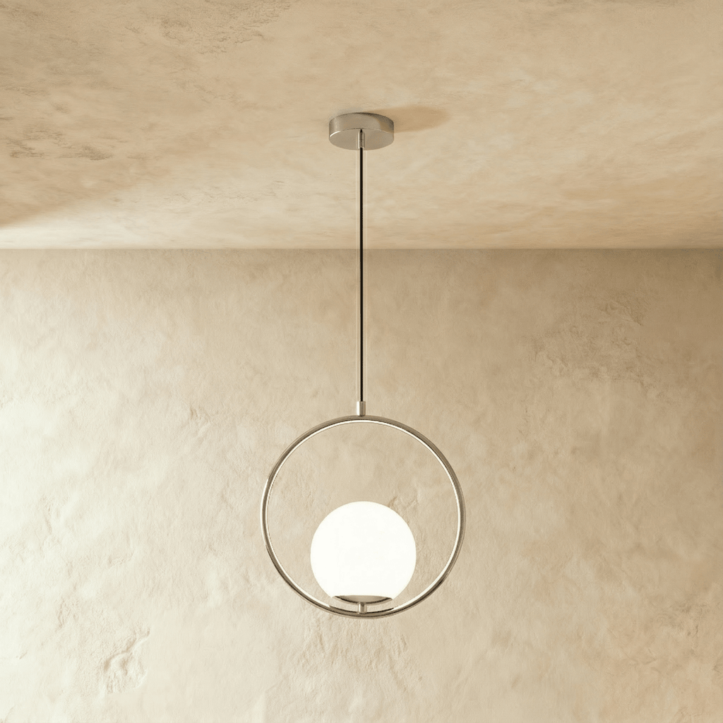 VeraGrid Pendant Light With Brass Black Or Chrome Finishes