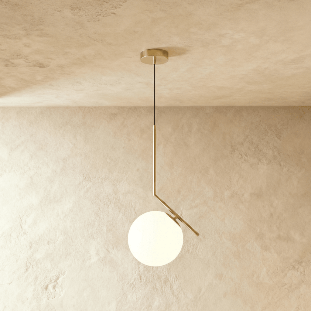 VeraGrid Pendant Light With Brass Black Or Chrome Finishes