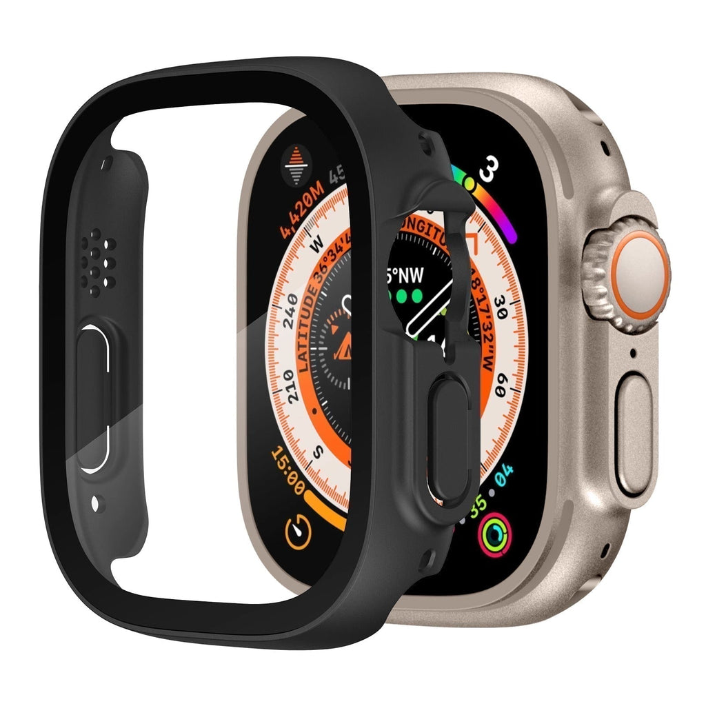 Nasazovací pouzdro NovaGuard pro Apple Watch s tvrzeným sklem na displej