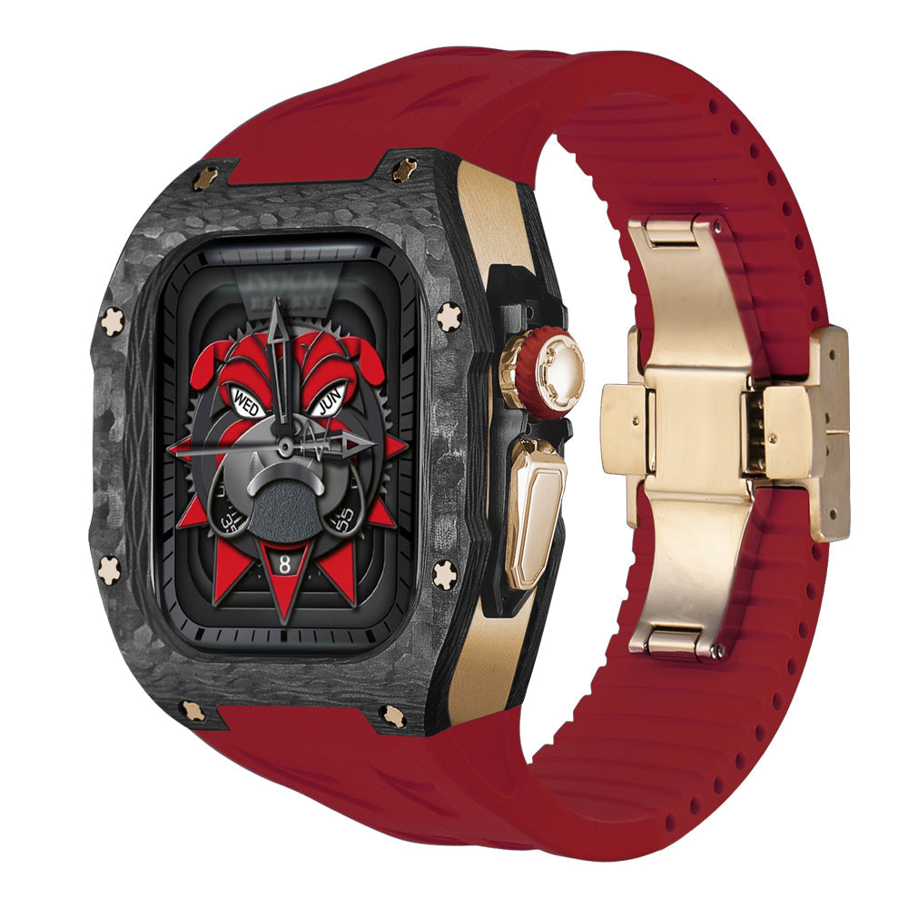 Novex Apple Watch Ultra Case, Titanium & Carbon Fiber Build