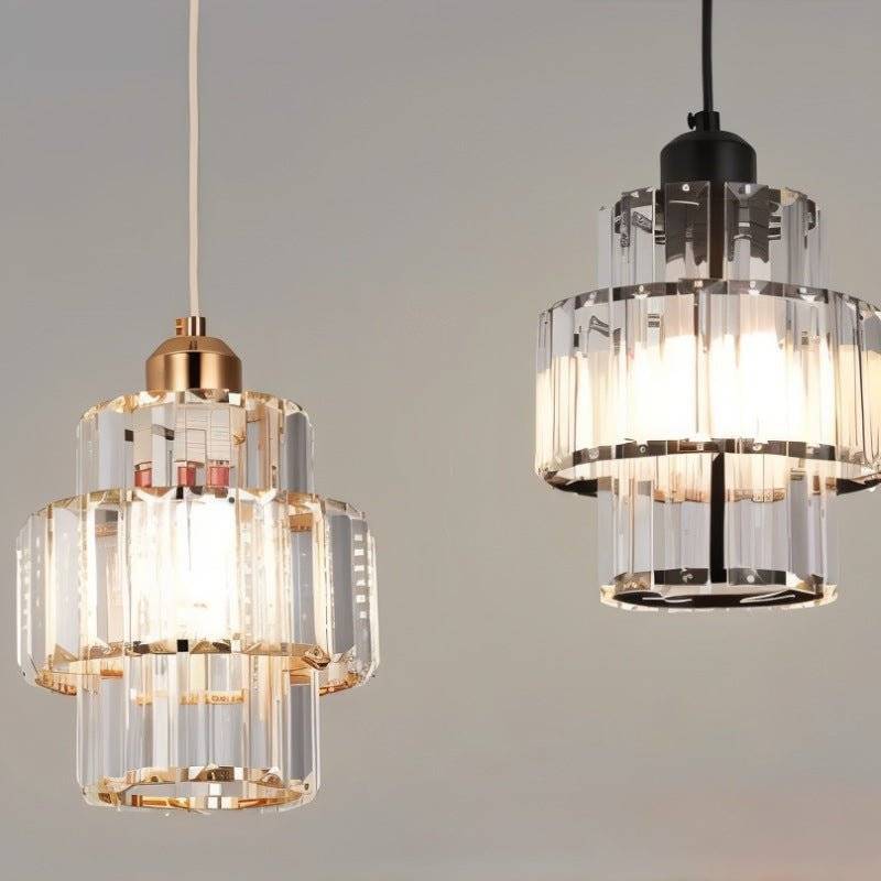 Luminique Crystal Pendant Light With LED For Living Rooms And Hallways