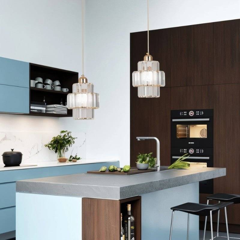Luminique Crystal Pendant Light With LED For Living Rooms And Hallways