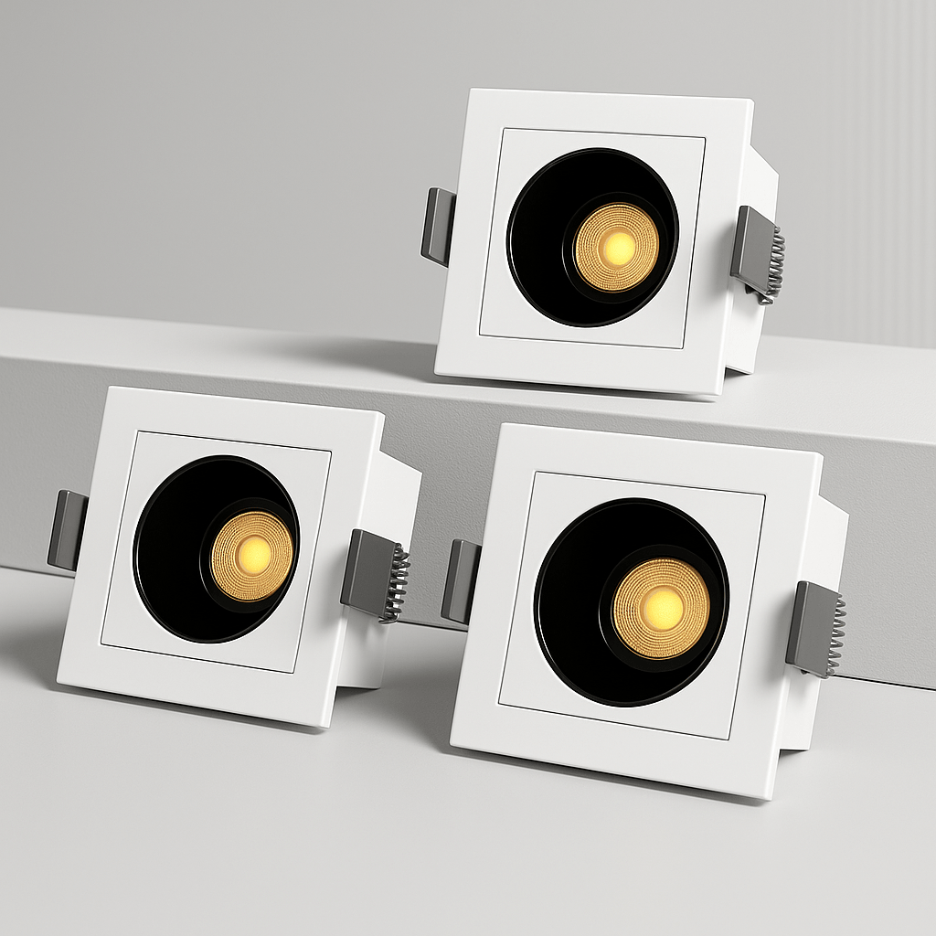 RectaLume Recessed Downlight for Modern Ceiling Design