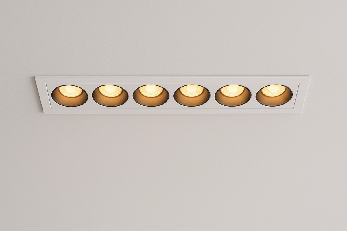 RectaLume Recessed Downlight for Modern Ceiling Design