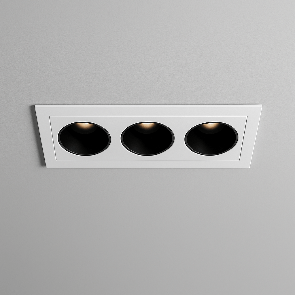 RectaLume Recessed Downlight for Modern Ceiling Design