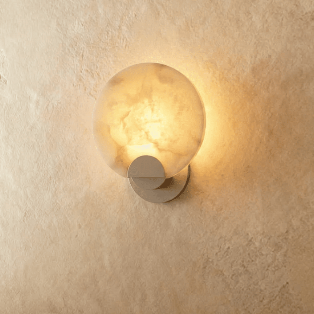 Ambienta Alabaster Wall Light For Cozy Living Rooms And Hallways