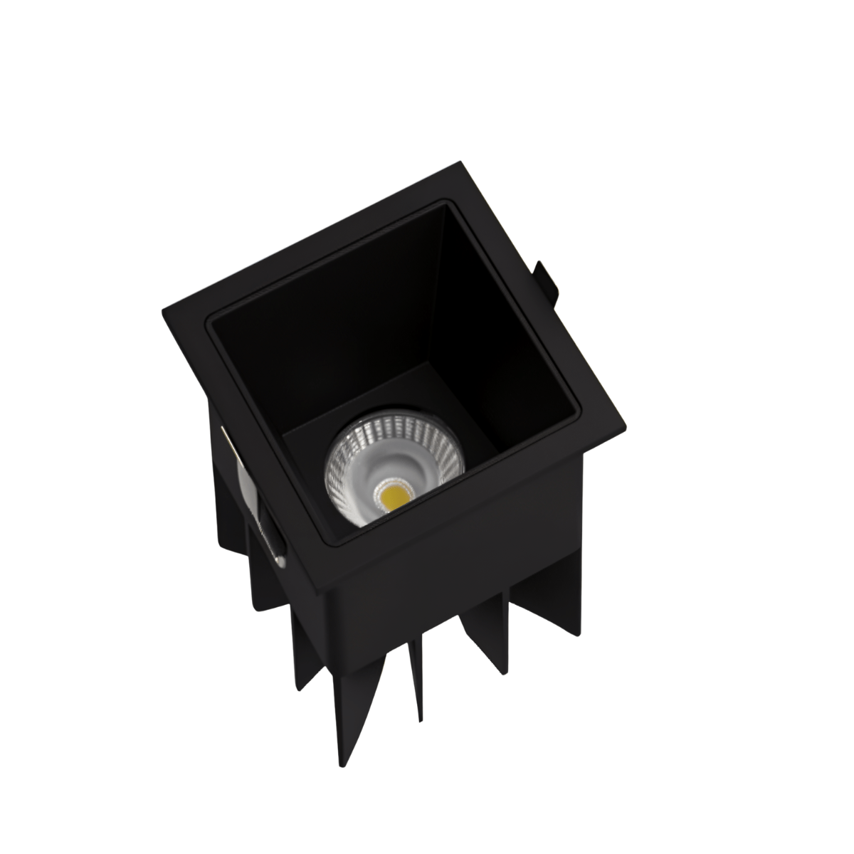 LumenForge Square IP65 Recessed Downlight With White Trim