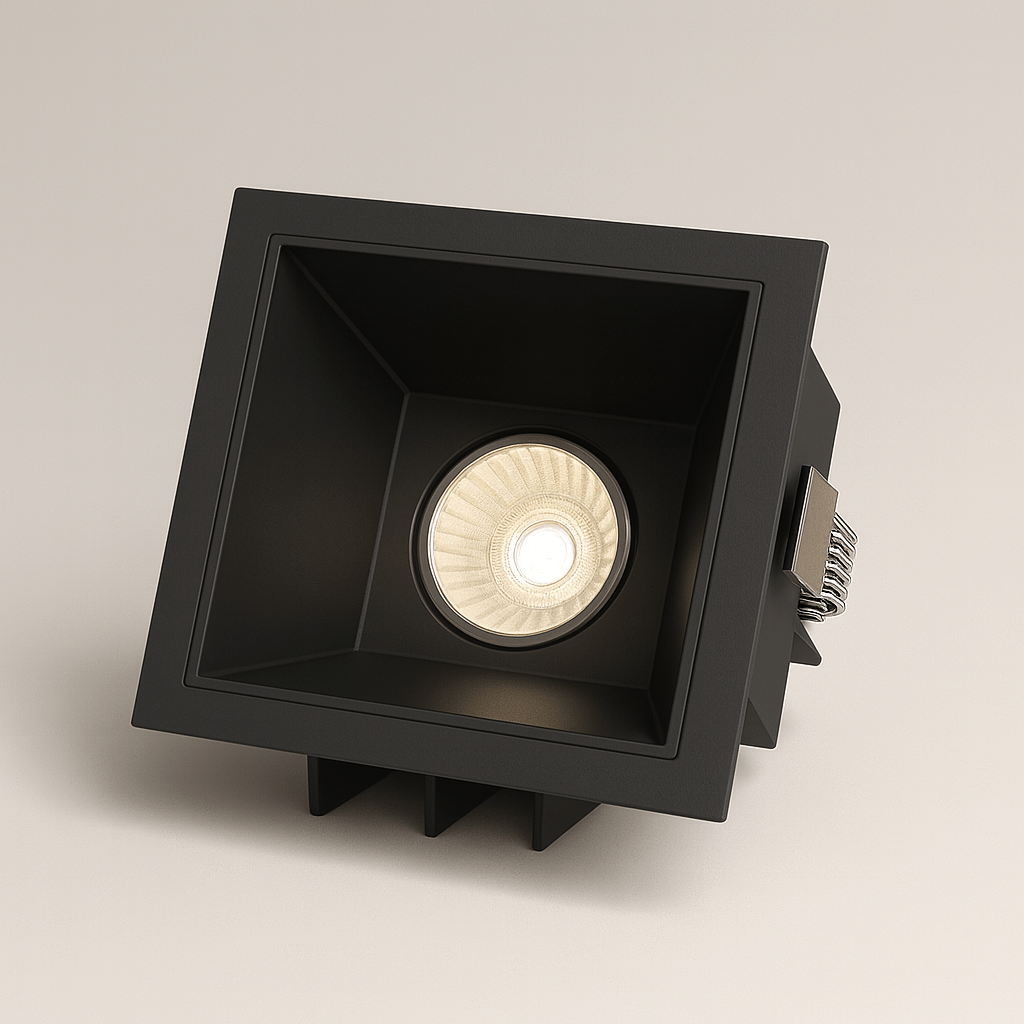 LumenForge Square IP65 Recessed Downlight With White Trim