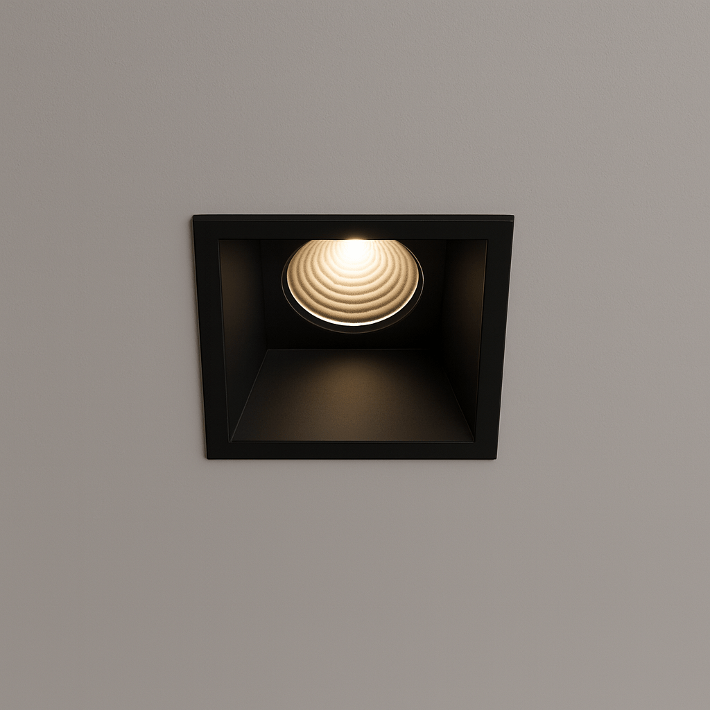 LumenForge Square IP65 Recessed Downlight With White Trim