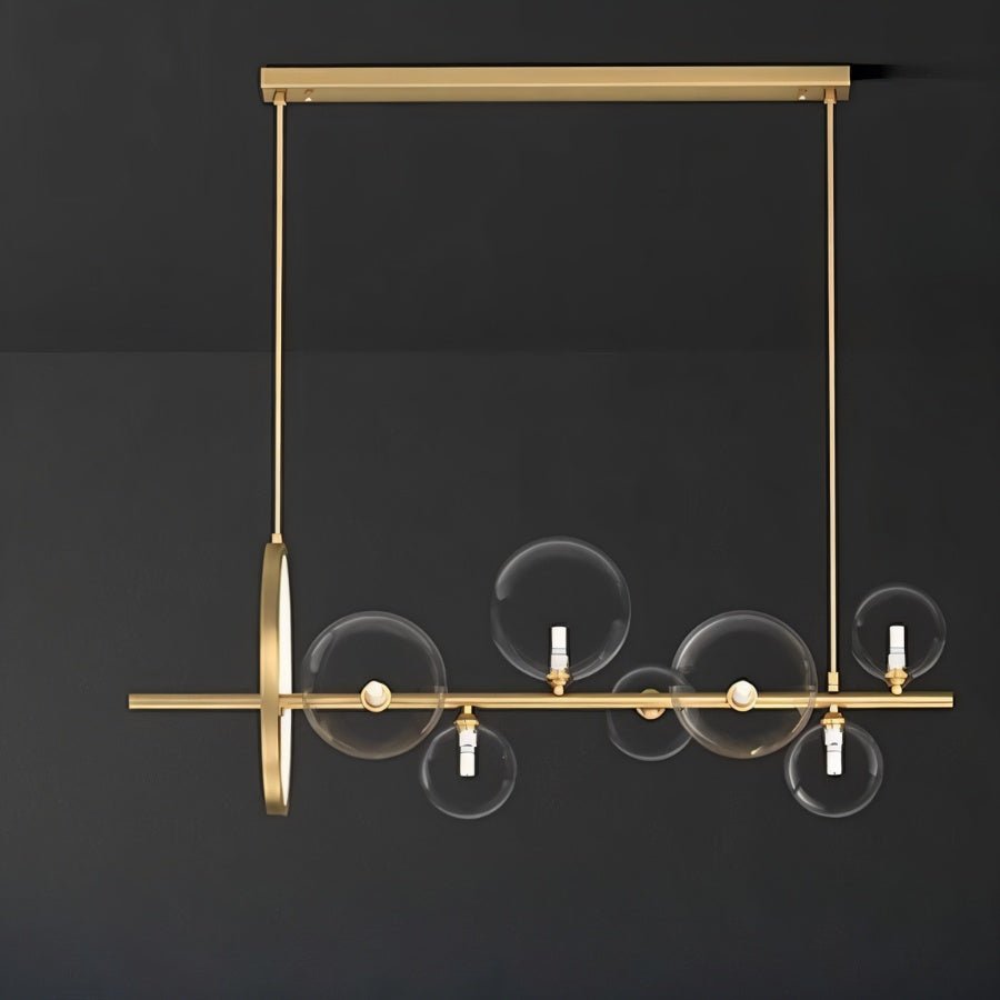 NovaLume Orbit LED Chandelier for Modern Living and Dining Rooms