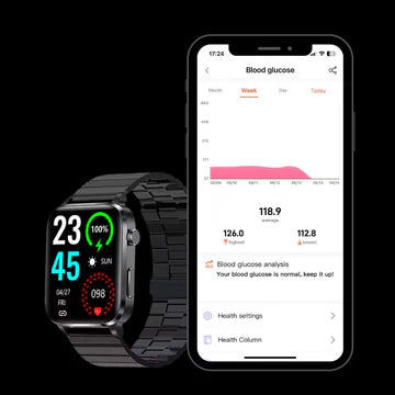 DiaSense Pro Health Monitoring Wristwatch For Home Use