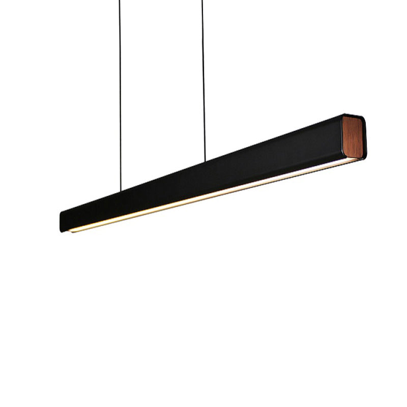 Orva Minimalist Classic Black & White Linear Pendant Light | Fioriscas