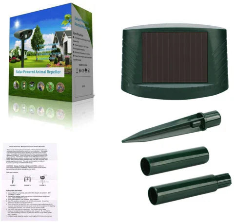 FloraShield Solar Motion-Activated Deer Repeller For Yards And Gardens