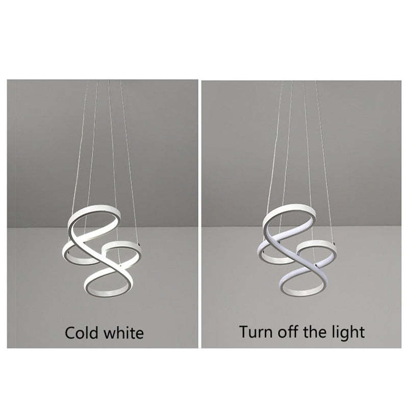 Durell Musical Note Pendant Light, Black & Gold | Fioriscas