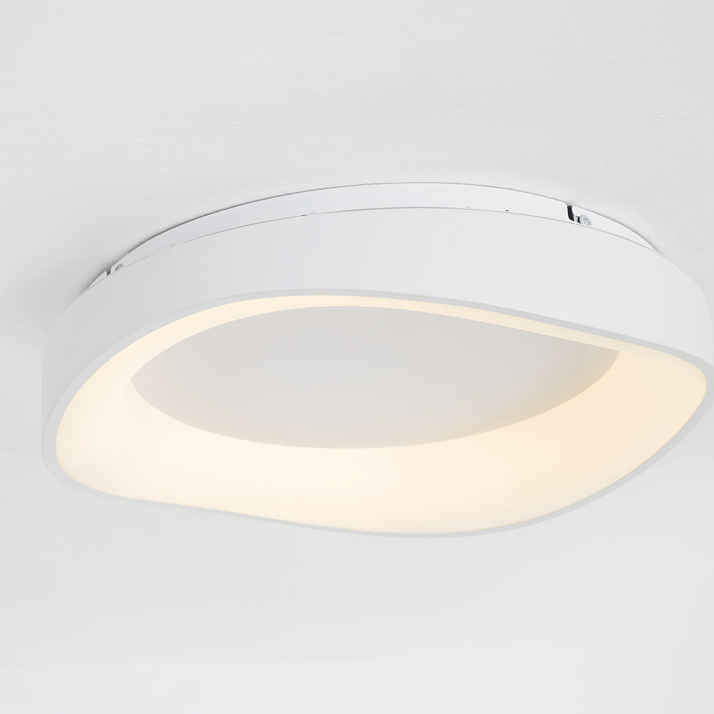 Arisha Modern Wave Flush Mount Ceiling Light | Fioriscas
