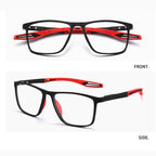 Óculos de leitura progressivos, lentes ultraleves com filtro de luz azul, 5 cores