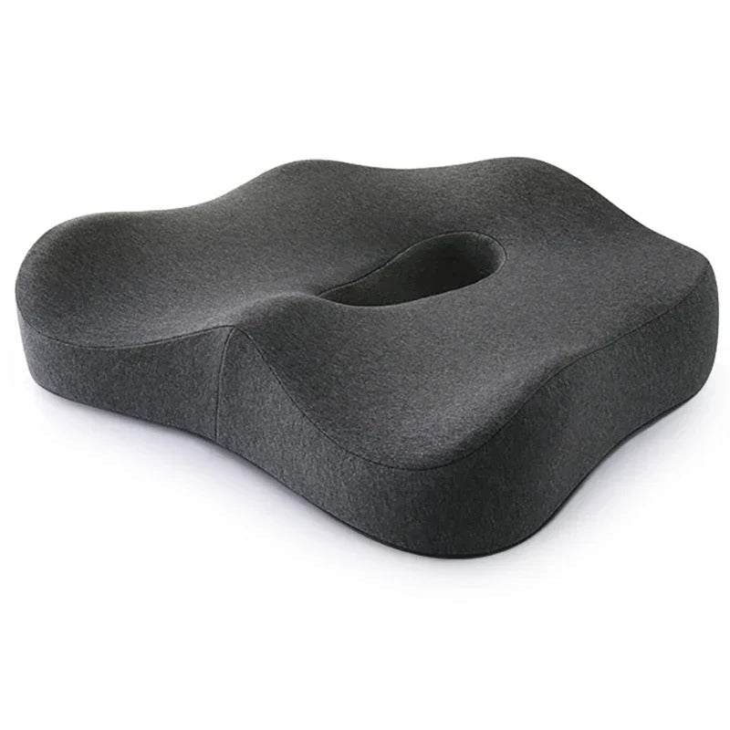 NovaLum Memory Foam Lumbar & Seat Cushion Set for Car and Office