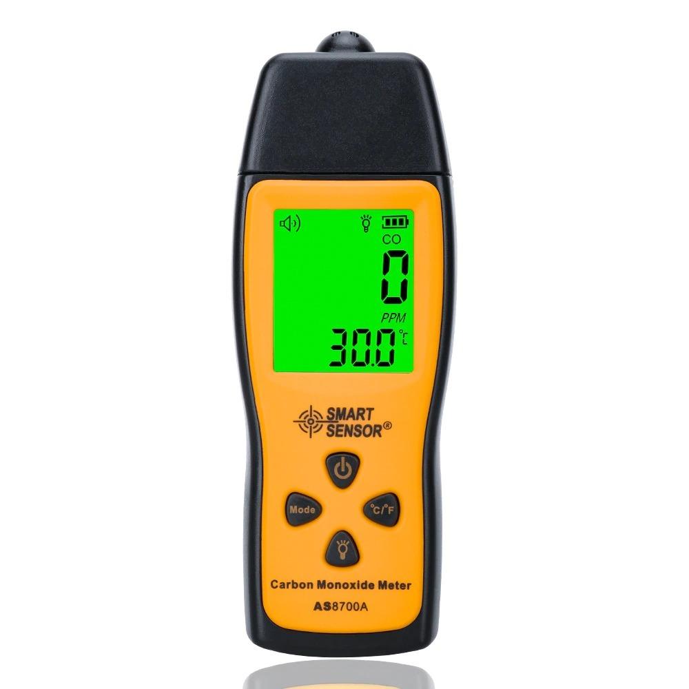 Détecteur et compteur de monoxyde de carbone Orenta portable avec écran LCD