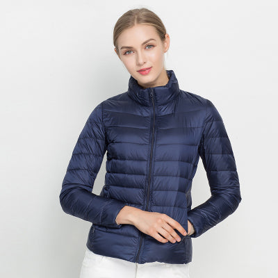 Waterproof Lightweight Down Puffer Jacket For Women, Sizes M To 3XL
