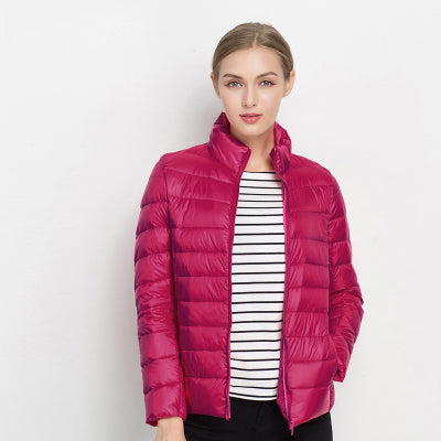 Waterproof Lightweight Down Puffer Jacket For Women, Sizes M To 3XL