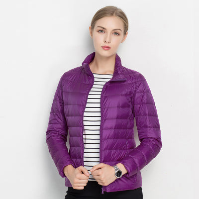 Waterproof Lightweight Down Puffer Jacket For Women, Sizes M To 3XL