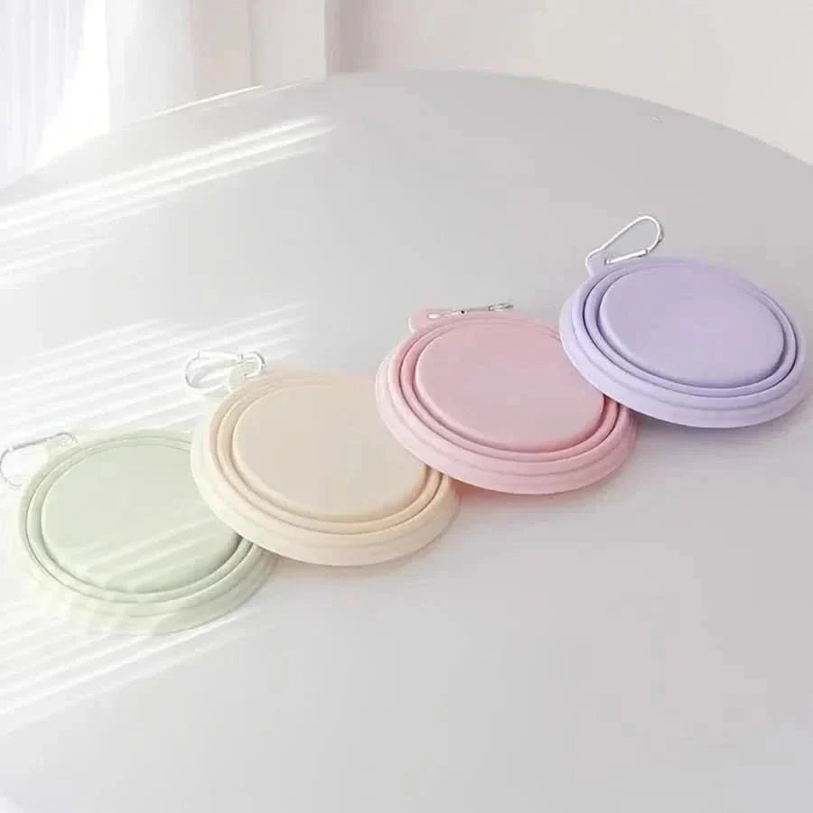 Foldable Feeding Bowl for Dogs & Cats on the Go - Fioriscas