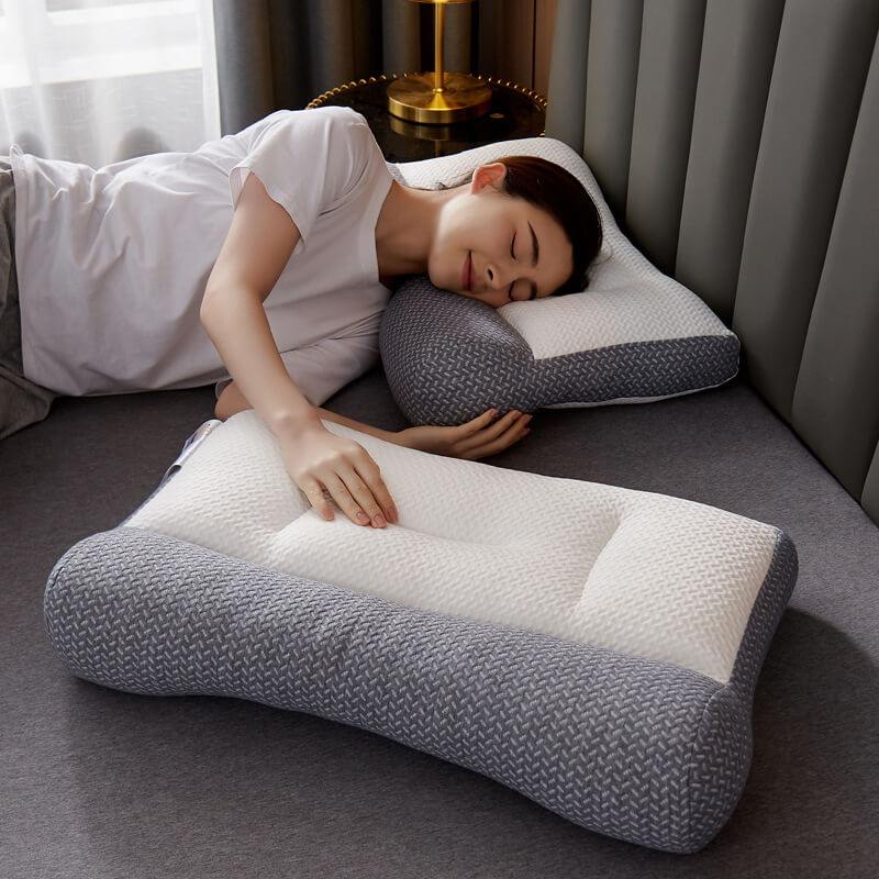 Almohada Cervical Contour RestWell para Alineación del Cuello y Sueño Reparador