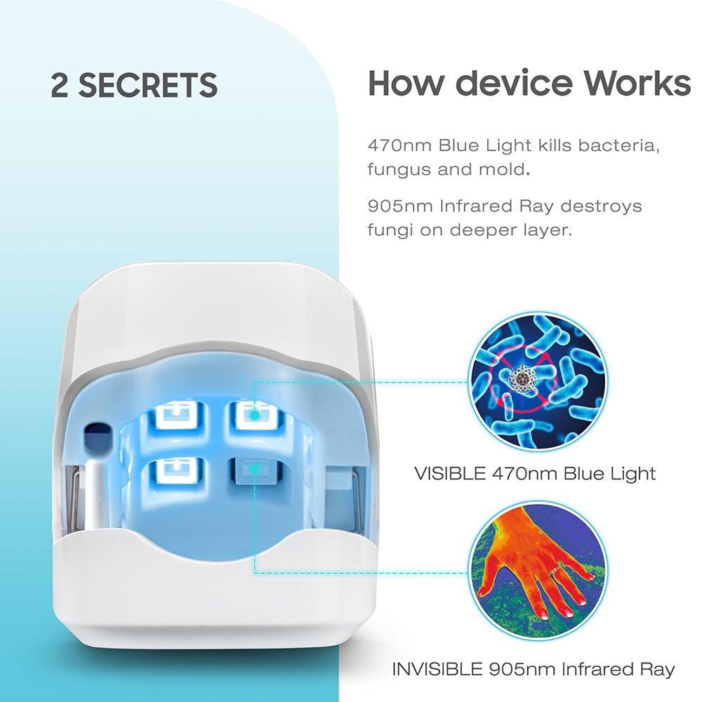 NexaLume Home Laser Nail Tool For Easy Use And At Home Care