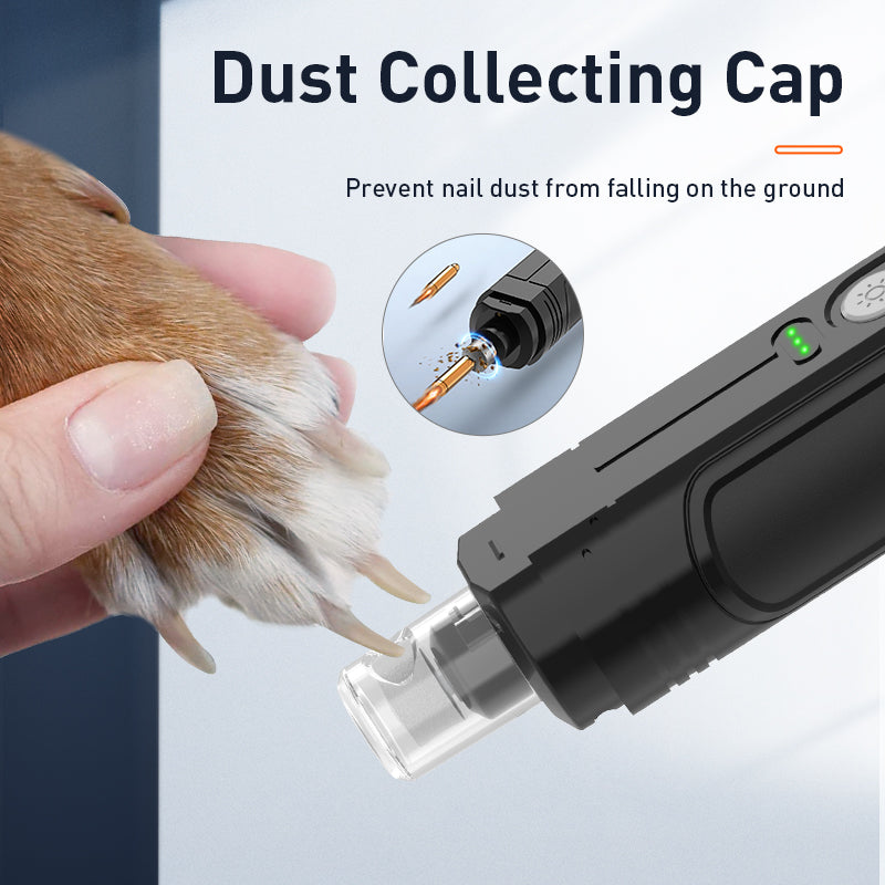 Quiet LED Pet Nail Grinder For Dogs & Cats, LumaPaw Pro