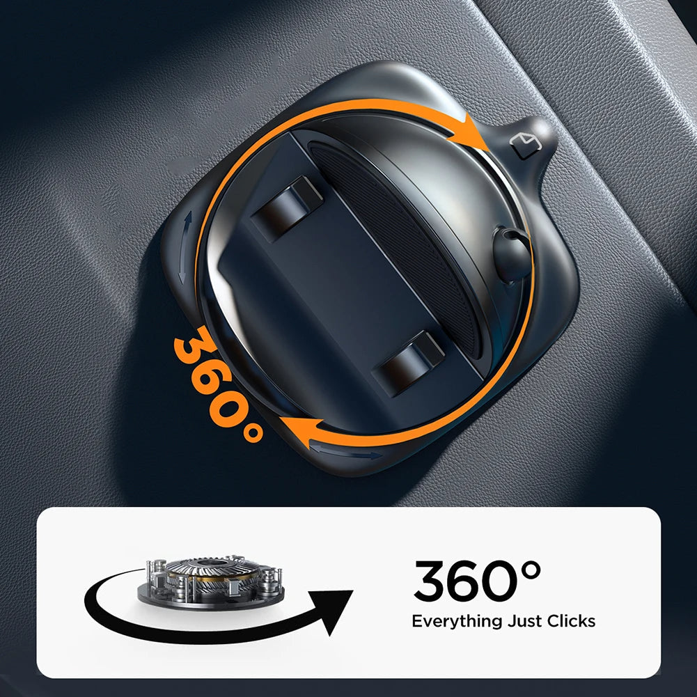 Autohalterung AeroMount, 360°-Halterung für Armaturenbrett oder Lüftungsschlitz