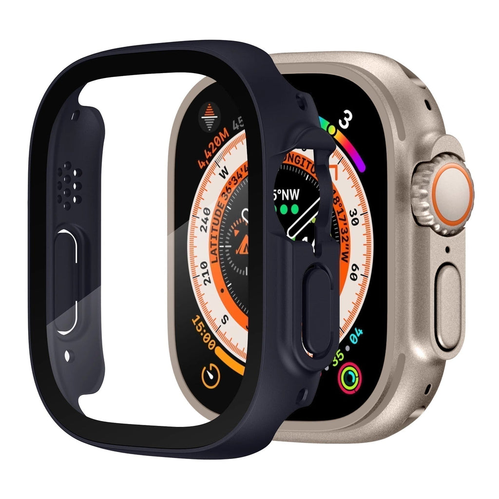 Nasazovací pouzdro NovaGuard pro Apple Watch s tvrzeným sklem na displej
