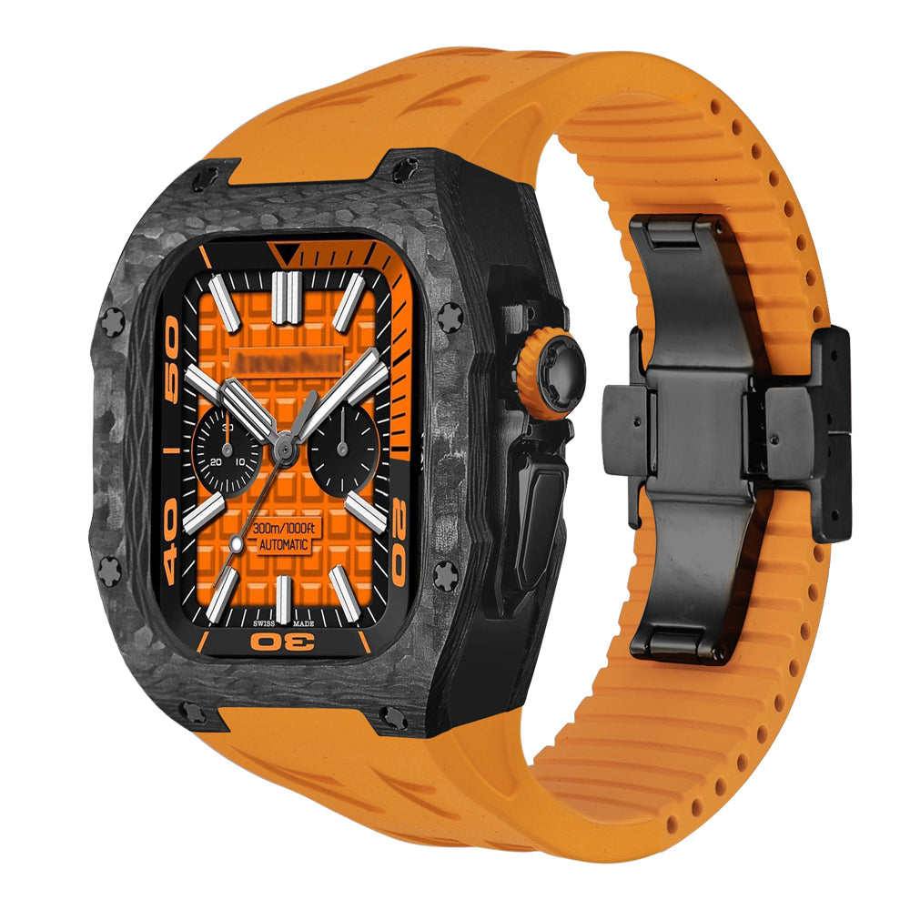 Novex Apple Watch Ultra Case, Titanium & Carbon Fiber Build