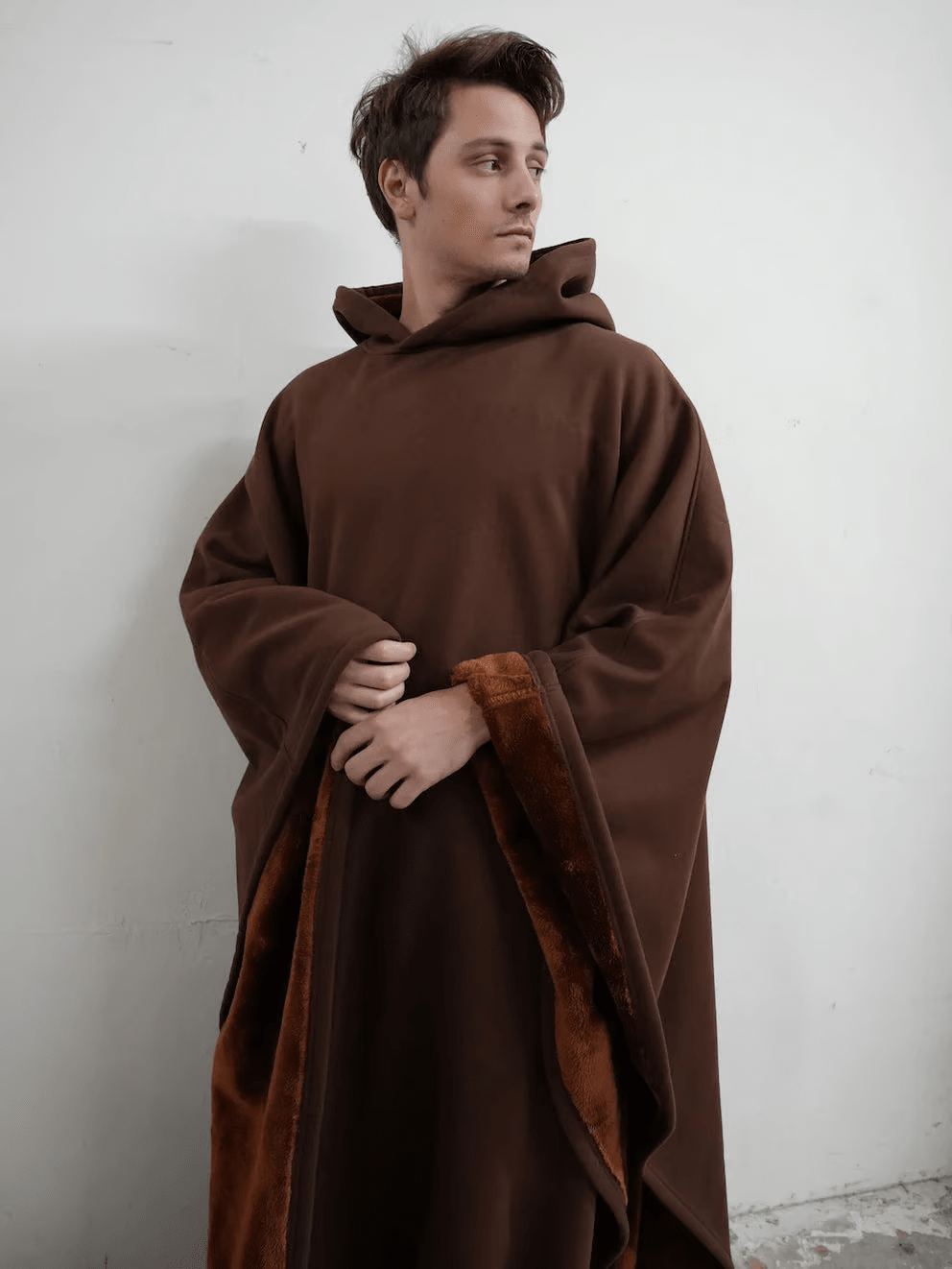 Camisola com capuz ponderada ArcticFlare NovaWeave, conforto calmante em polar