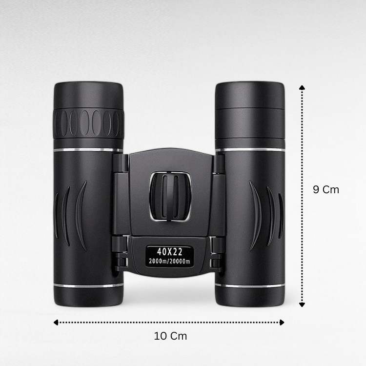 LuminaRidge TrailScout 40x22 HD-Fernglas für Wildtierbeobachtung und Wanderungen