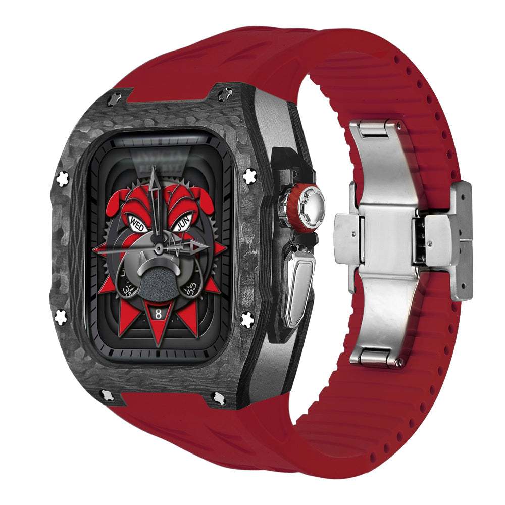 Novex Apple Watch Ultra Case, Titanium & Carbon Fiber Build