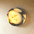 Stone Sphere Glow Wall Lamp With Warm Marble Interior Light