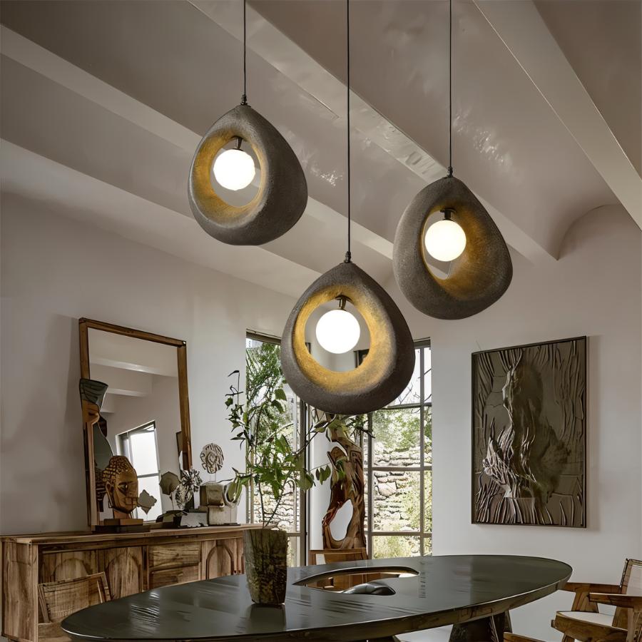 Zen Halo Pendant Light With Soft Ambient Glow For Calm Interiors