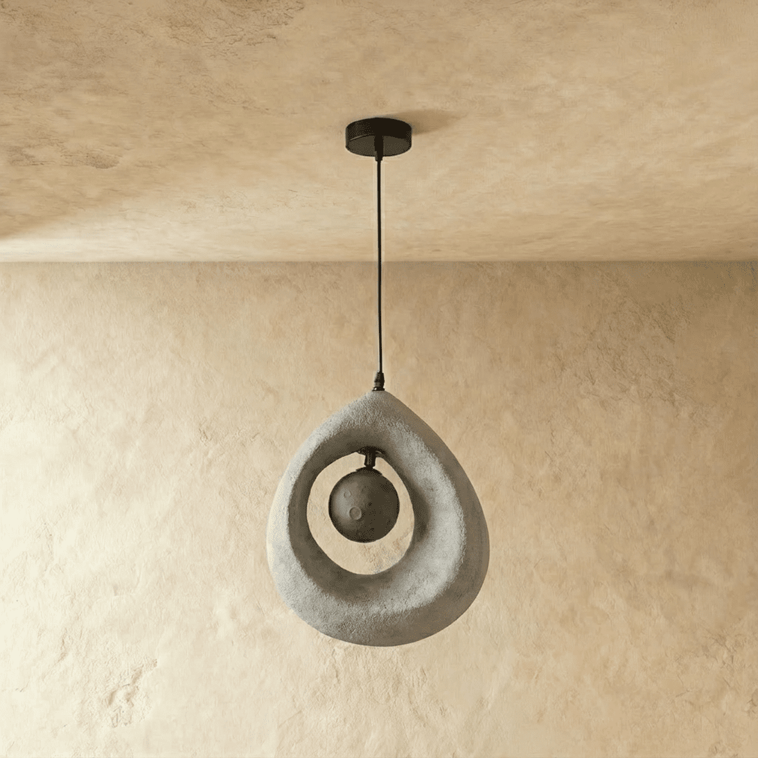 Zen Halo Pendant Light With Soft Ambient Glow For Calm Interiors