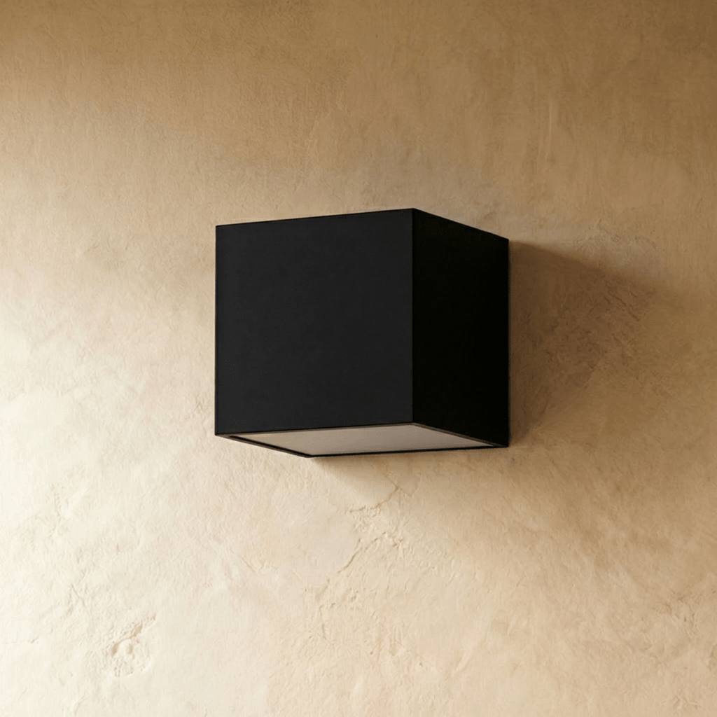 SolaraGlow Solar Outdoor Wall Light With Warm Ambient Glow