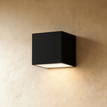SolaraGlow Solar Outdoor Wall Light With Warm Ambient Glow