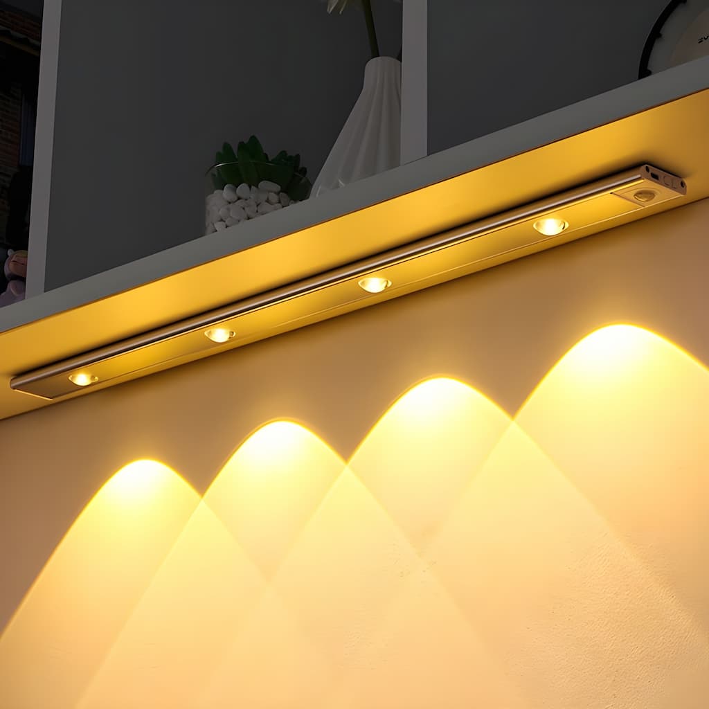 Luz LED com Sensor de Movimento Sem Fios NovaBeam, Recarregável por USB