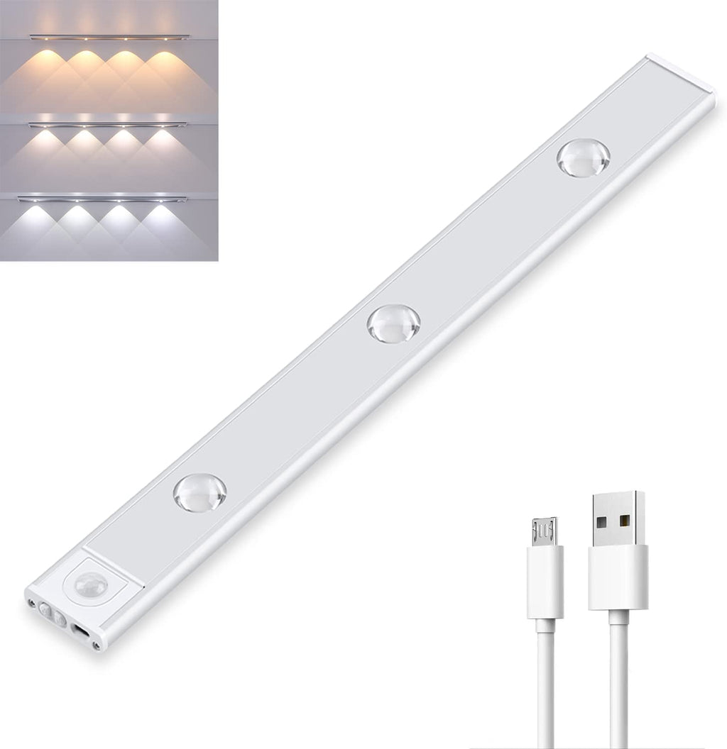 Luz LED com Sensor de Movimento Sem Fios NovaBeam, Recarregável por USB