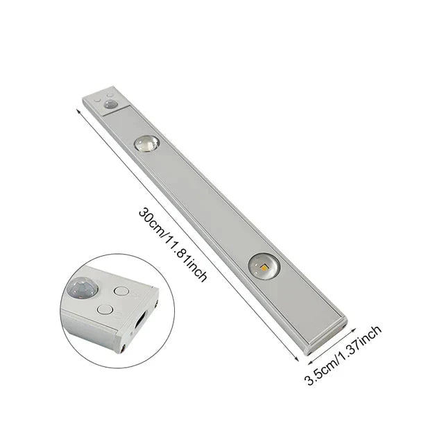 Luz LED com Sensor de Movimento Sem Fios NovaBeam, Recarregável por USB